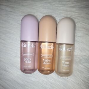 Kitsch Hair Perfume Trio - Sheer Violet, Amber Shores, Warm Sugar